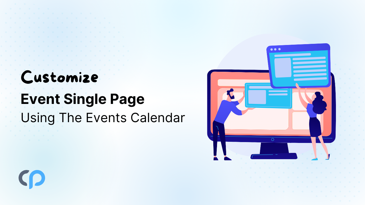 Display Events Inside Elementor