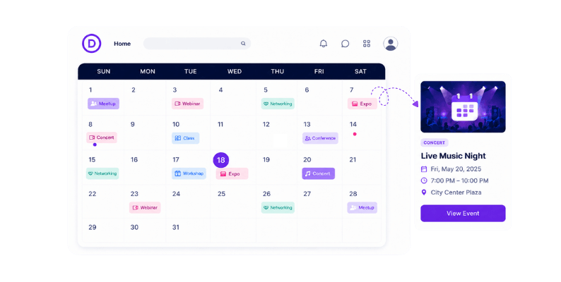 events divi